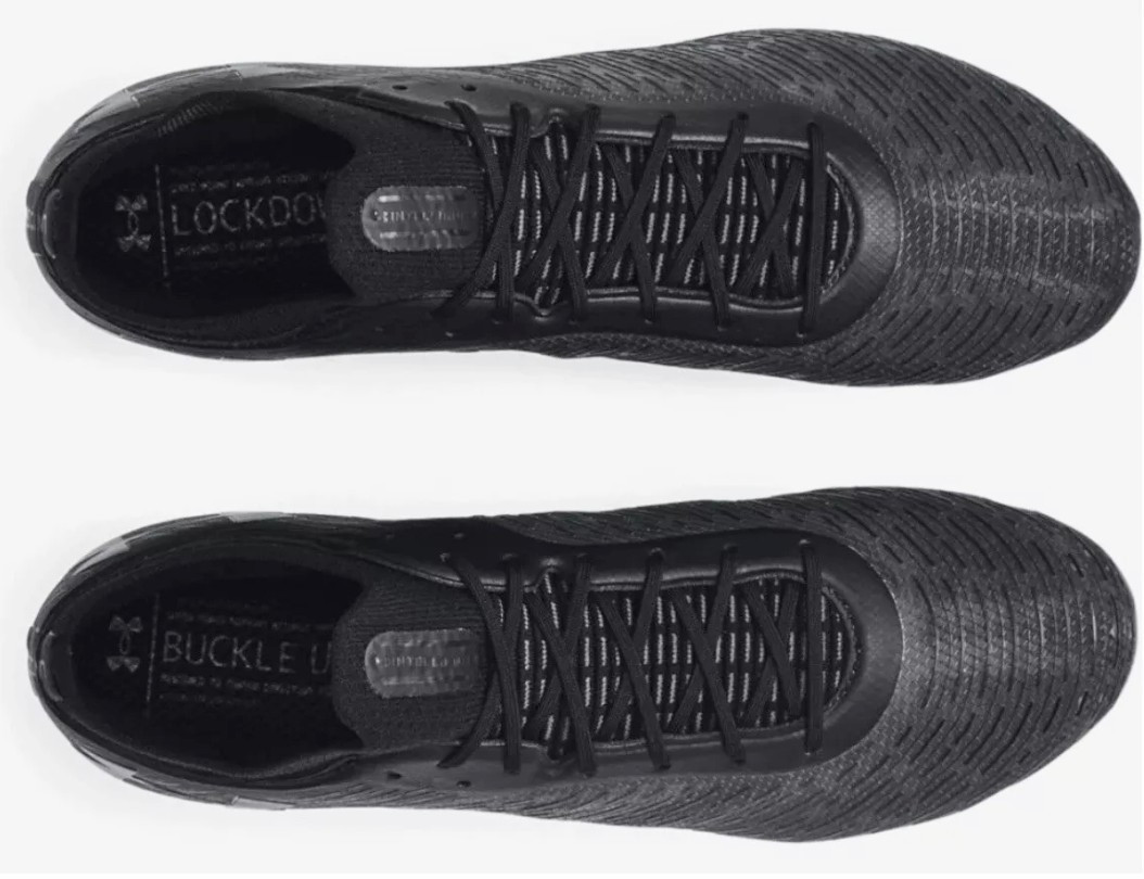 Under Armour UA Shadow Pro FG Black Soccer Cleats Men's 3025643 002 Size 12
