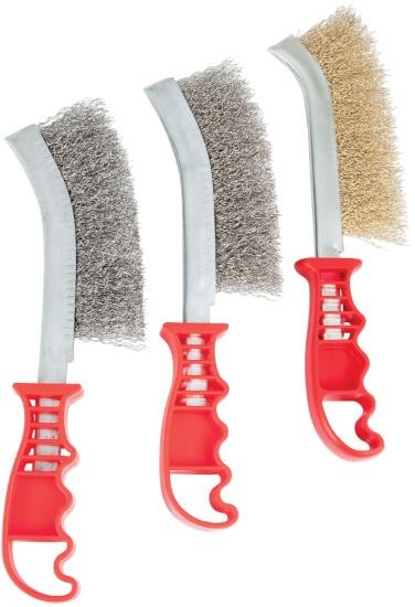 Wilmar W4990 3-Piece Wire Brush Set