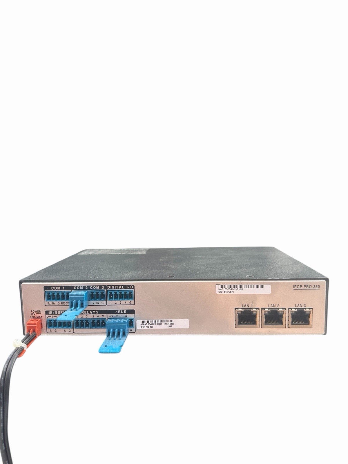 Extron IPCP PRO 350 IP Link Pro Control Processor 60-1417-01 + Power Supply