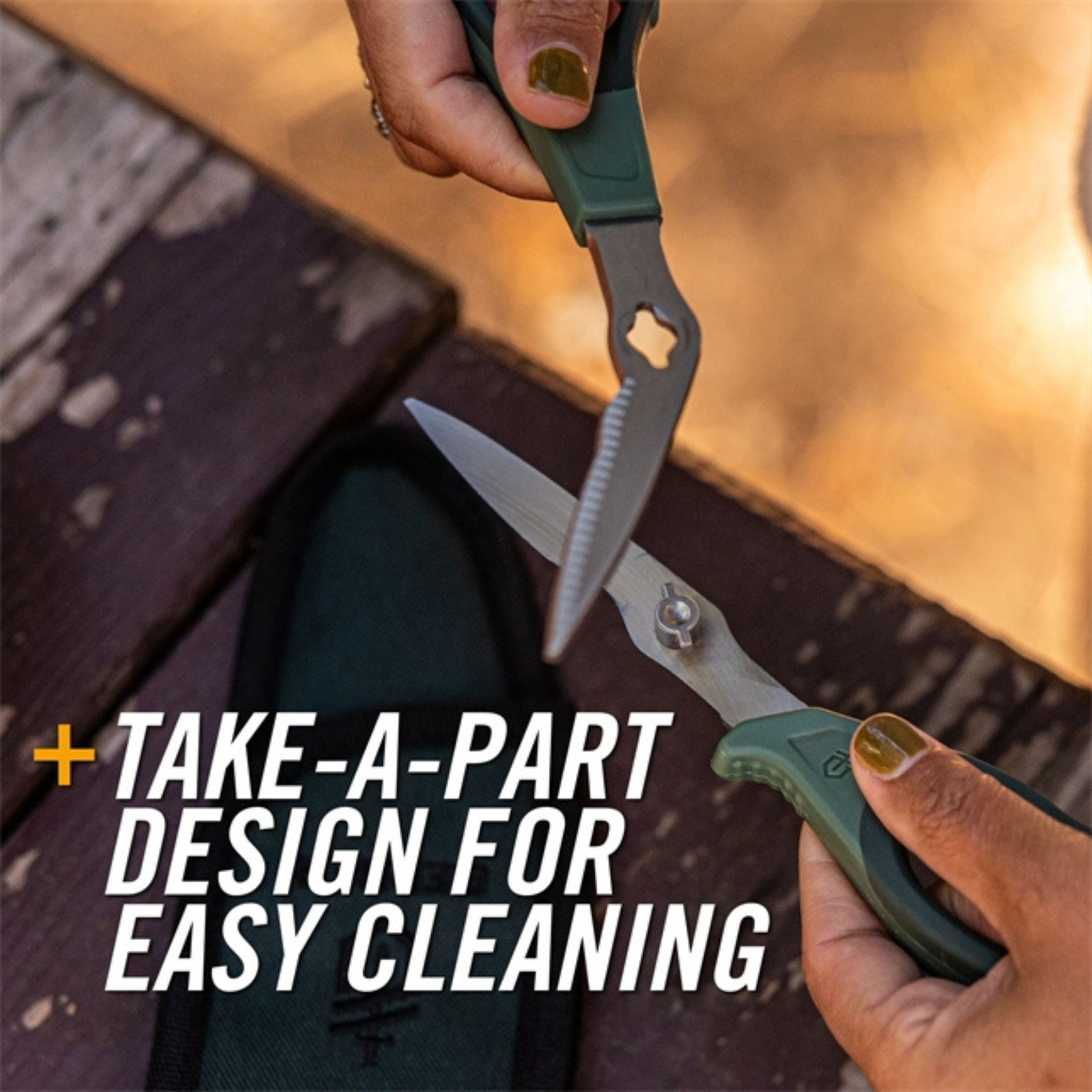 Gerber ComplEAT Take-a-Part Shears: 8.1 inch length