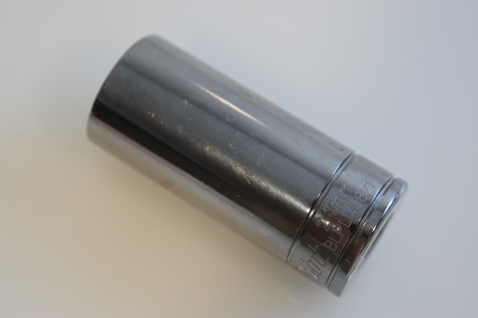 Blue Point Tools BLPLM3821 21mm Metric Deep Socket 3/8" Drive 12 Point Chrome
