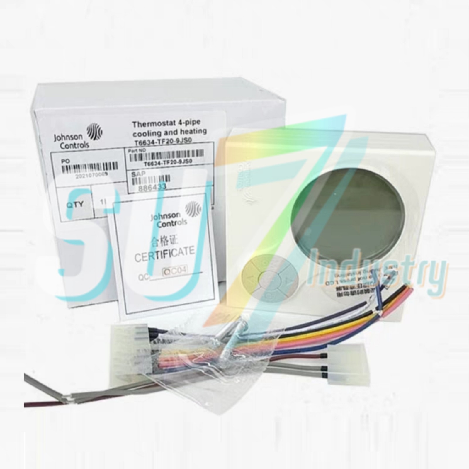 Johnson Controls T6634-TF20-9JS0 Temperature Controller Switch# 1pcs New  In Box