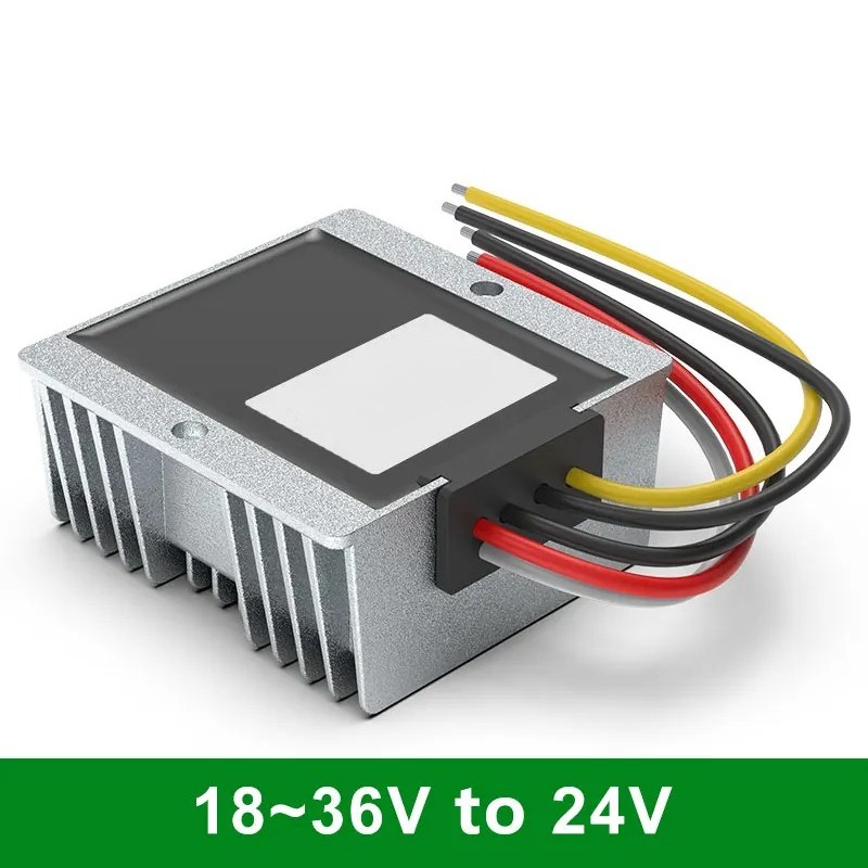 18V-36V to 24V 15A DC-DC Buck-Boost Voltage Stabilizer for Truck Bus Automotive