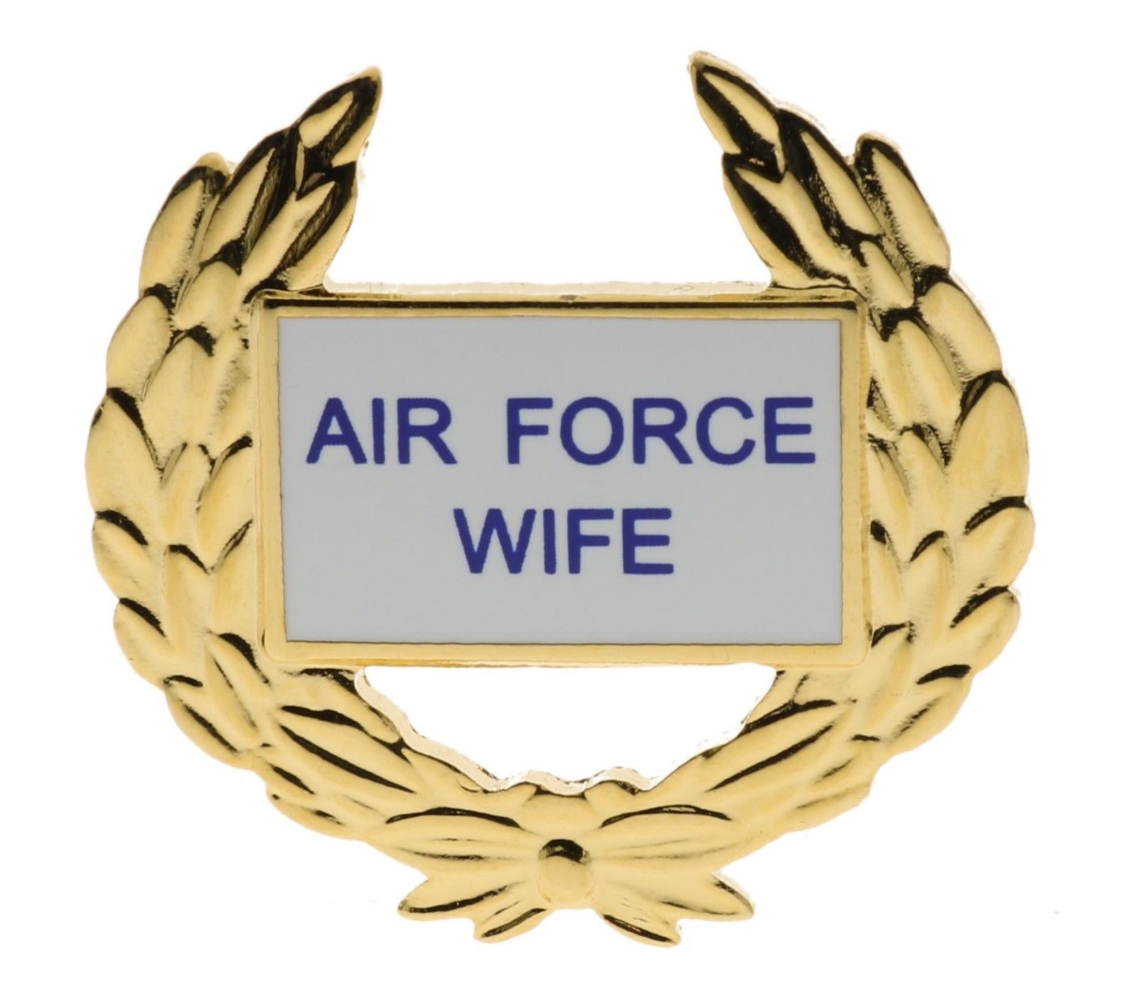 Wife Wreath Air Force USAF 1 1/8 Inch Hat pin H14361 F6D16Z