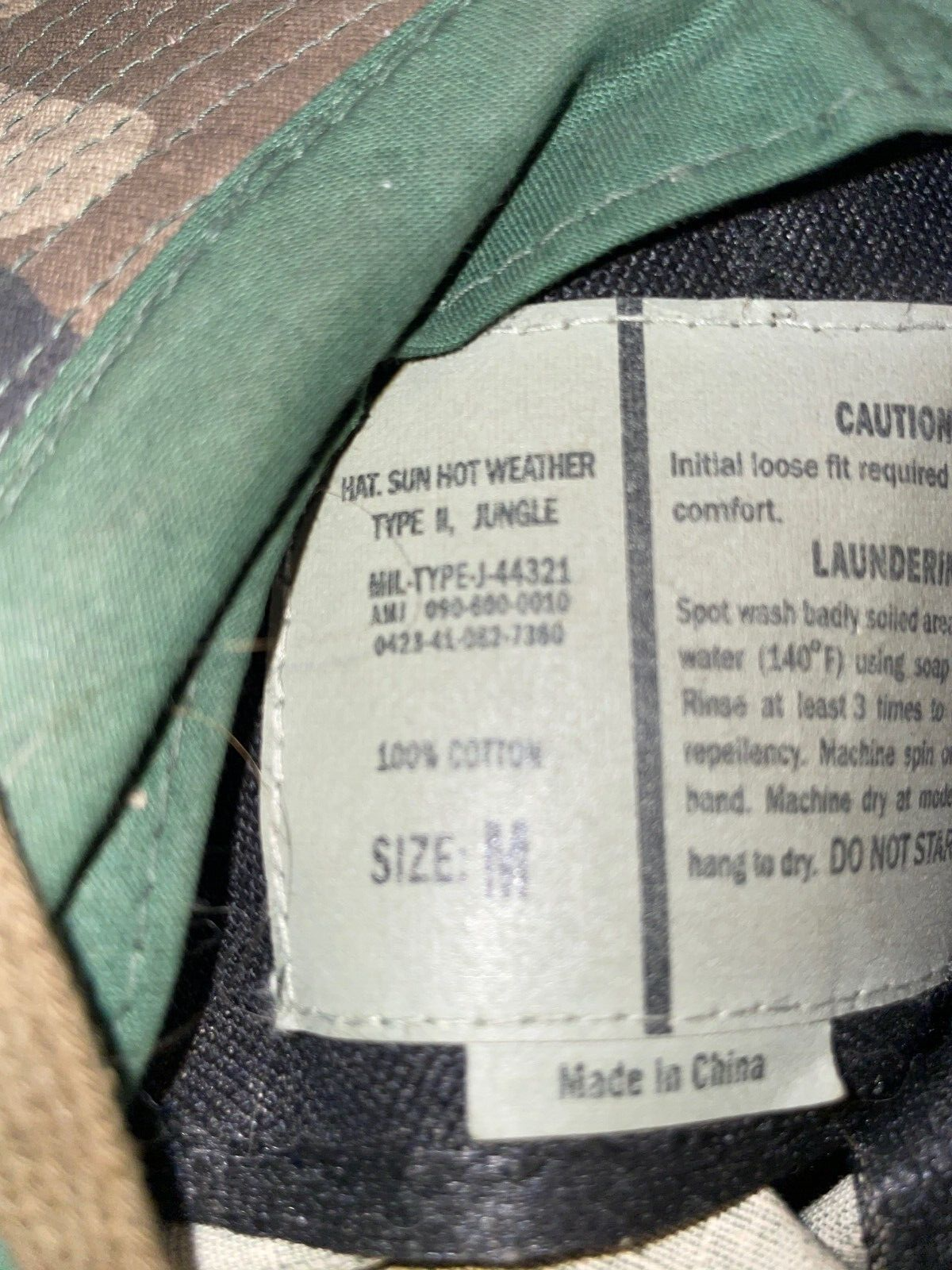 Digital Camo Boonie Hat, Sun/Hot Weather/Jungle Hat Army - Size Medium