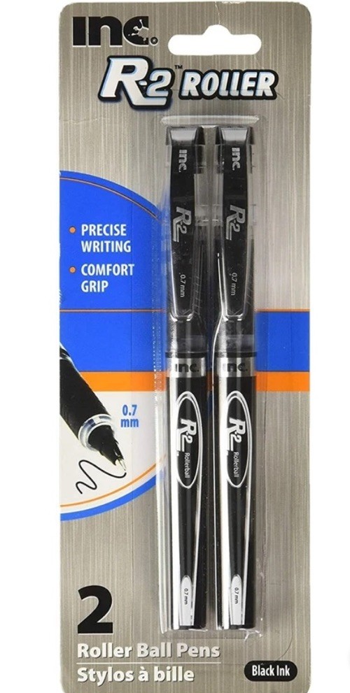 2 Roller Ball Pens 0.7mm Free Shipping