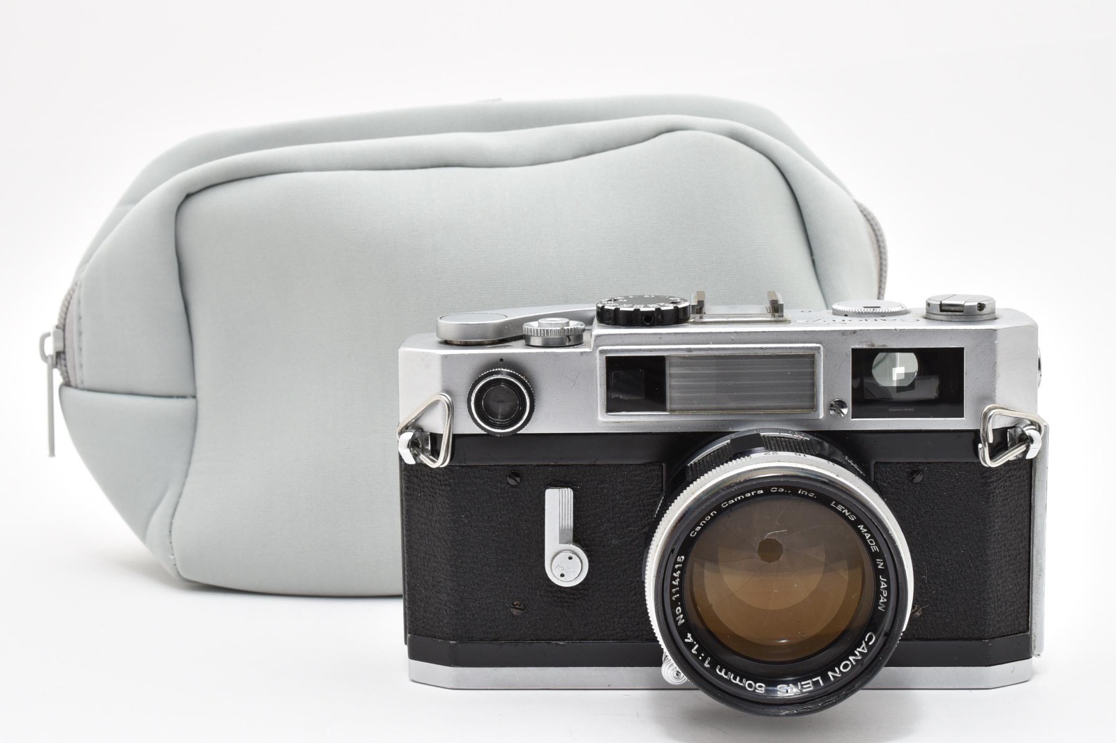 Meter Works [ NEAR MINT ] Canon Model 7S Rangefinder Film Camera 50mm F1.4 Japan