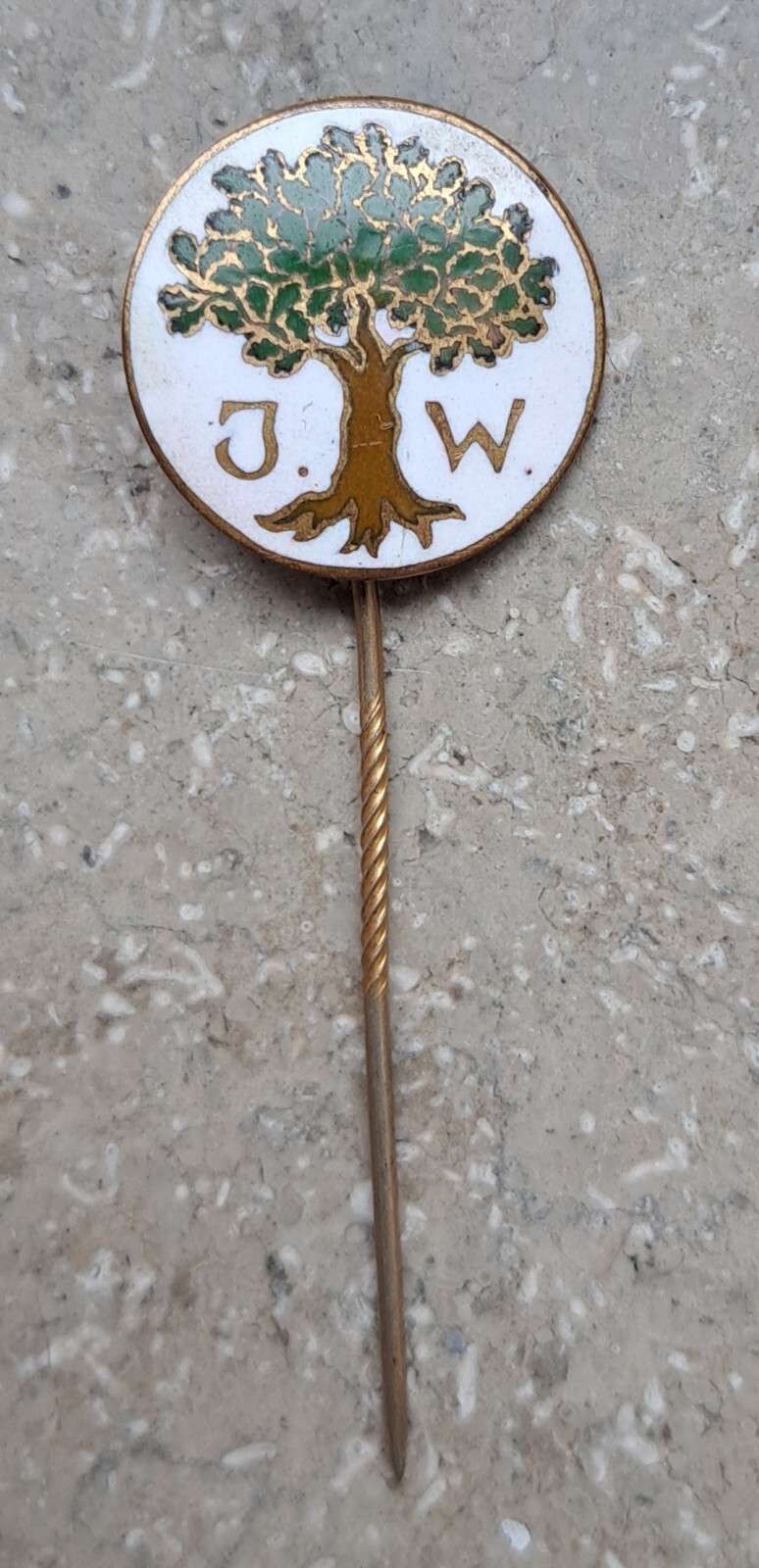 Vintage Pin JW Rare
