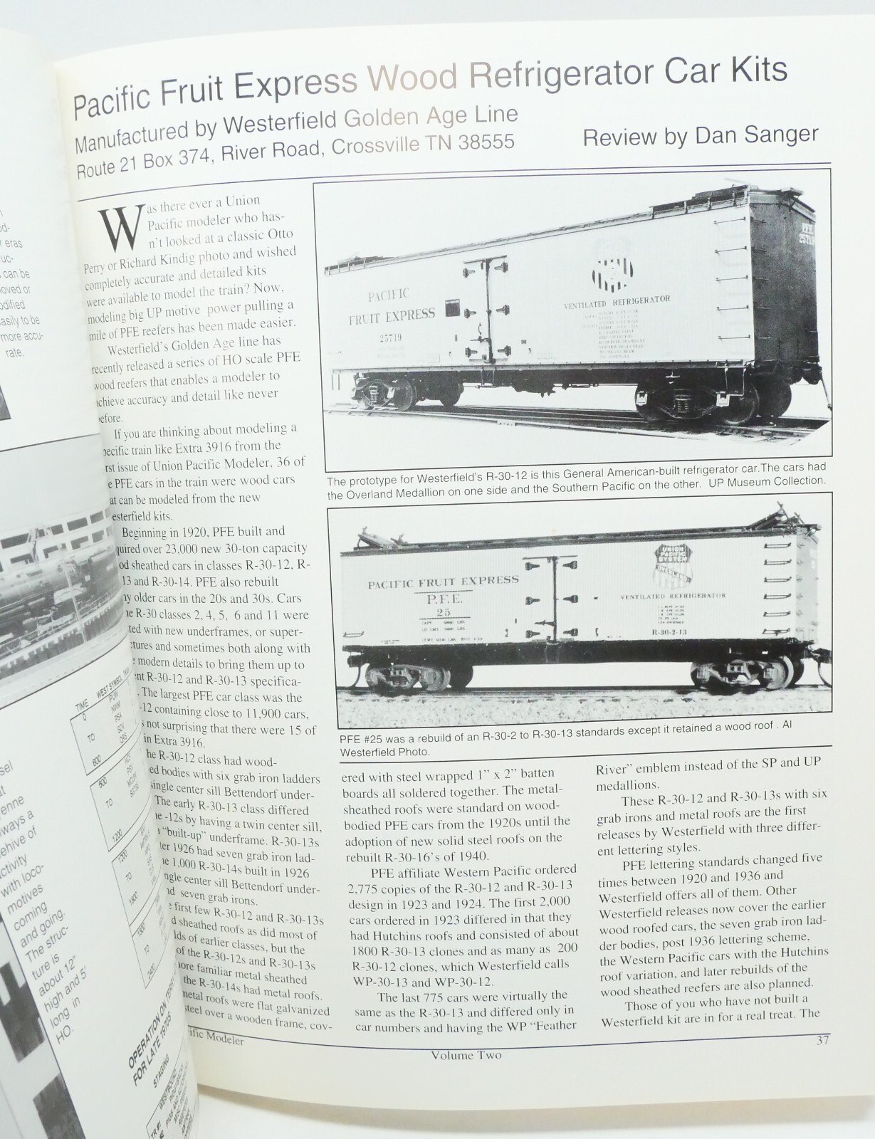 Union Pacific Railroad Modeler Volume 1, 2, 3, & 4, Terry Metcalfe