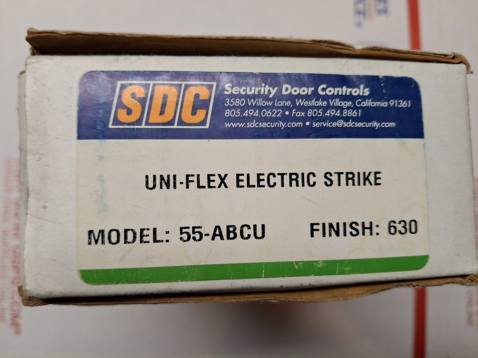 Uniflex 55-ABCU Application Strike 12/24V 630 Electronic Door Lock NEW