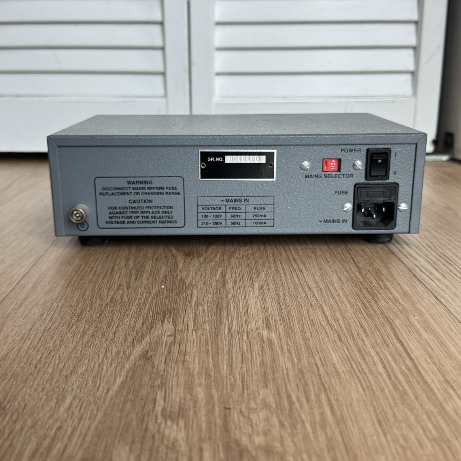 Global Specialties Instruments 2001A Function Generator 200 kHz