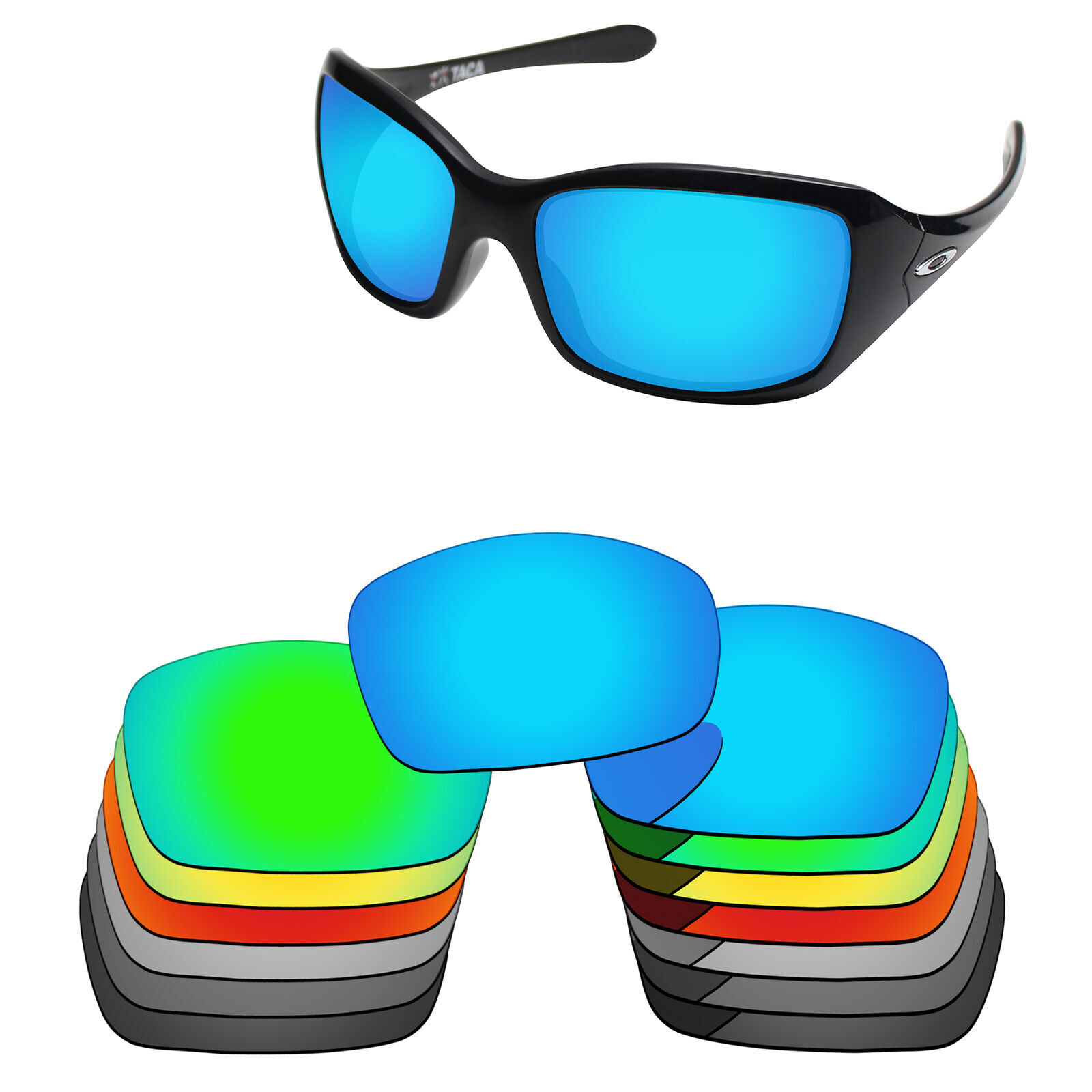 Lenslog Polarized Replacement Lenses For-Oakley Ravishing Sunglasses Multi-Opt