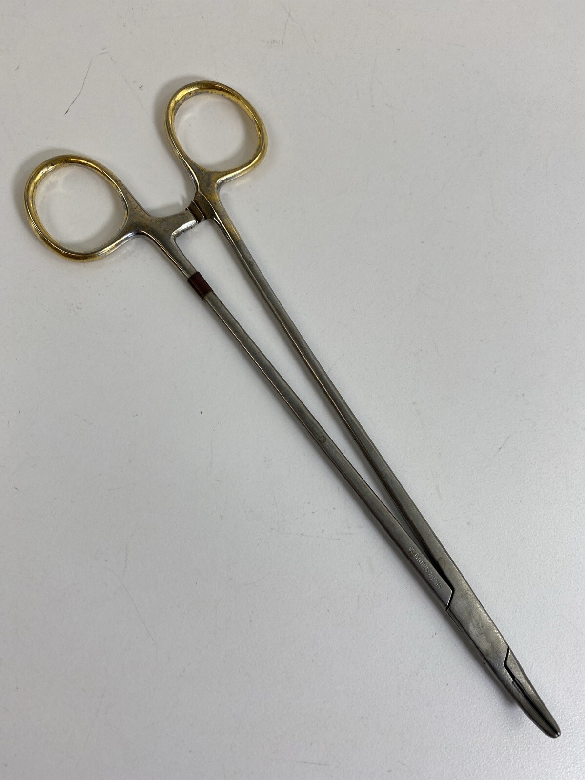 Sklar Needle Holder 8" Curved TC Tungsten Carbide Stainless Steel Surgical