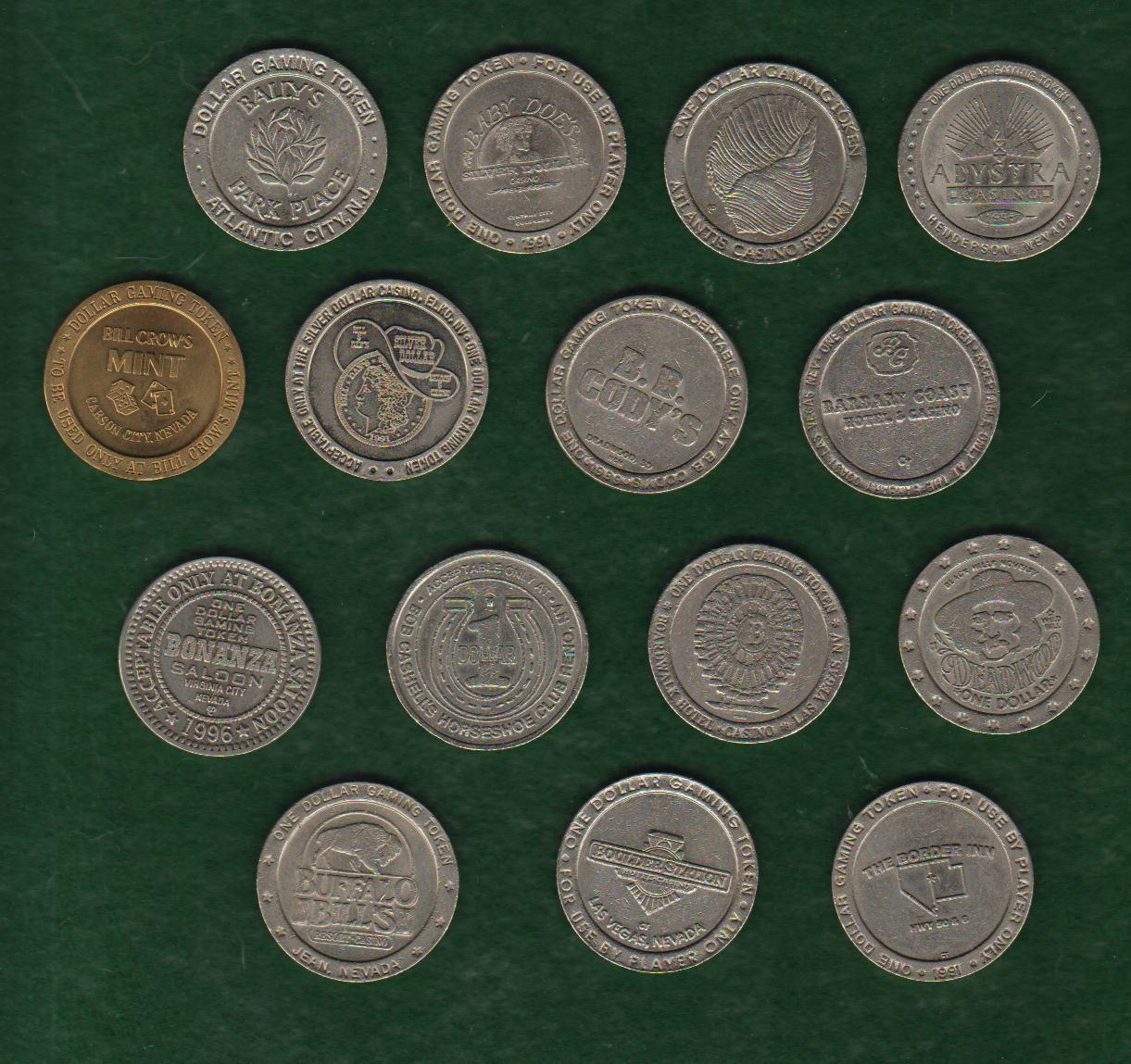 CASINO GAMING TOKEN - YOU PICK THE ONE YOU WANT - A TO B - VEGAS / RENO / MORE