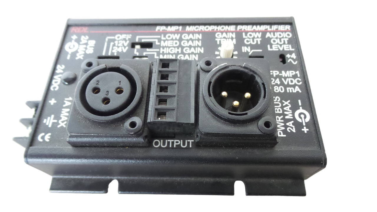 RDL MP1 Microphone Preamplifier - Free Shipping