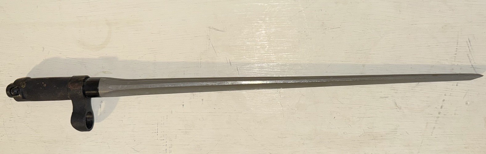 Original Chinese SKS 15 Inch Spike Bayonet With Mounting Hardware (E)