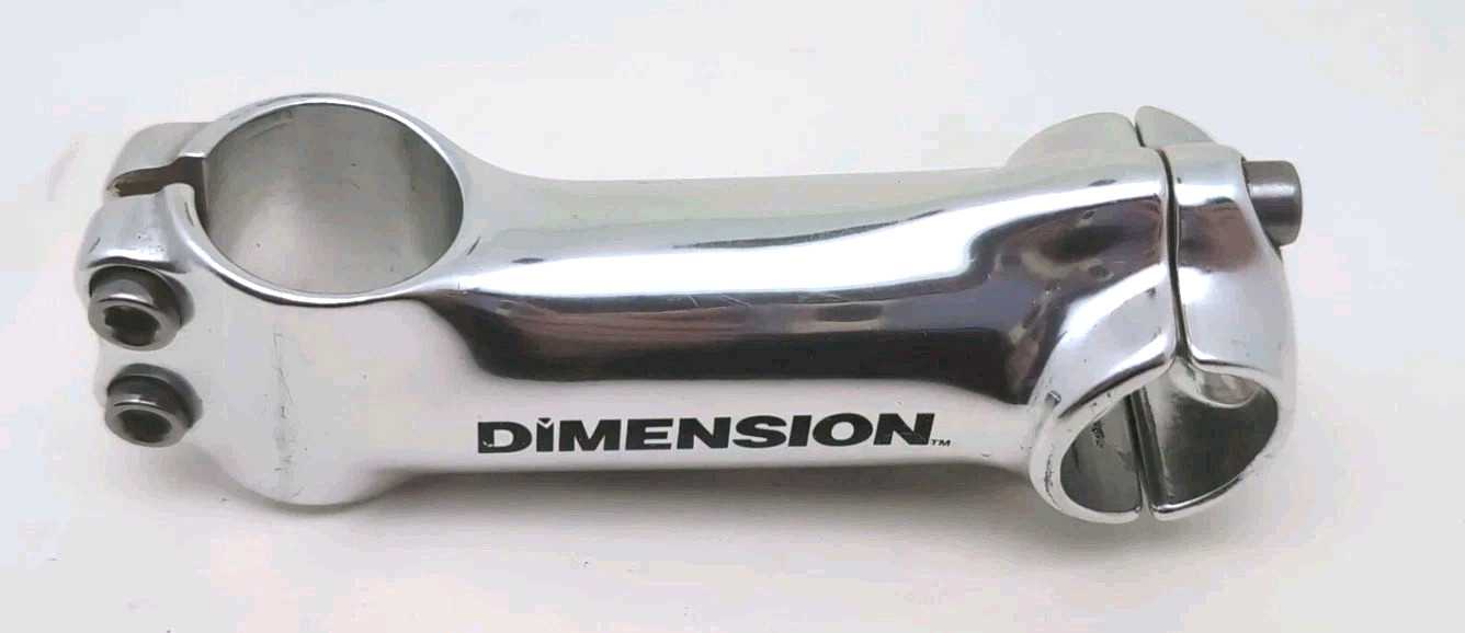 Dimension QBP MTB Stem 110mm 107 Degrees Polished NEW NOS DIM1