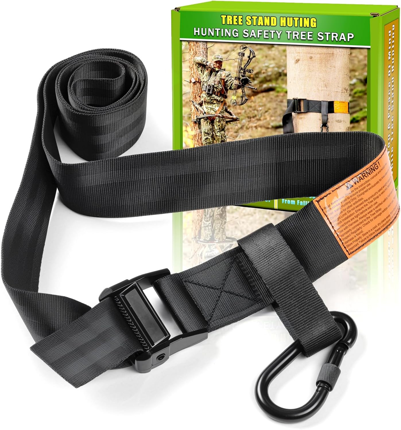 Tree Strap Hunting, Hunting Safety Harness Tree Strap, Tree Stand Safety Strap,