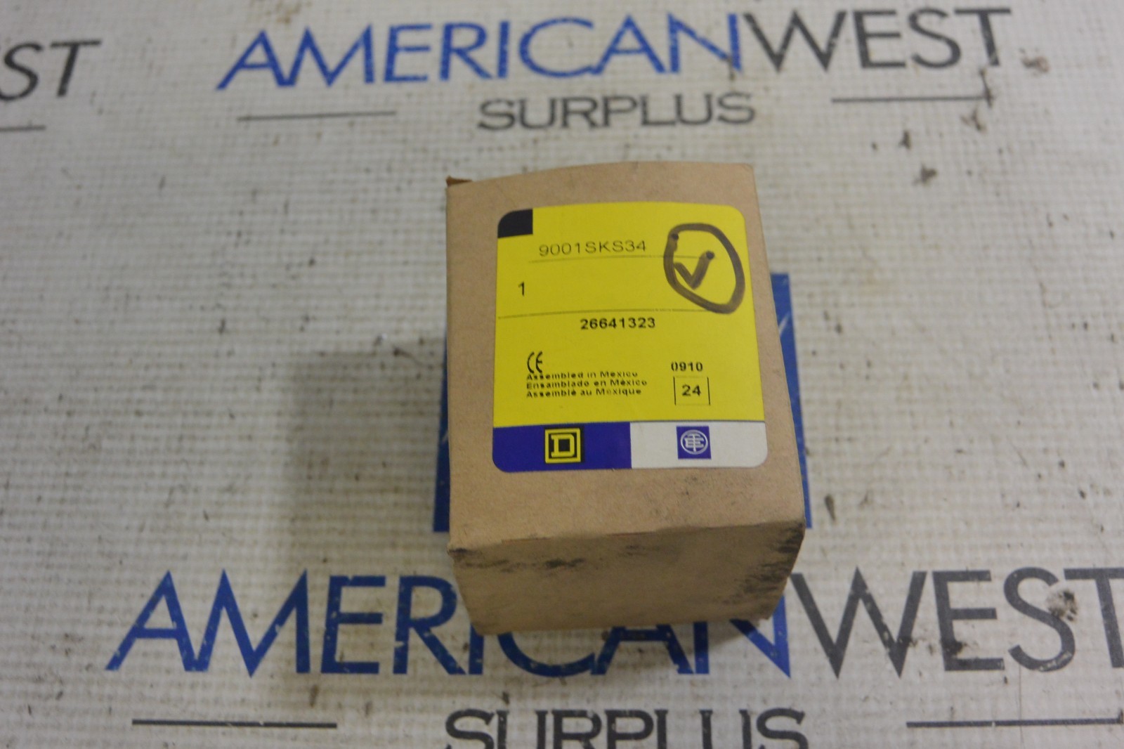 9001SKS34 Square D Selector Switch