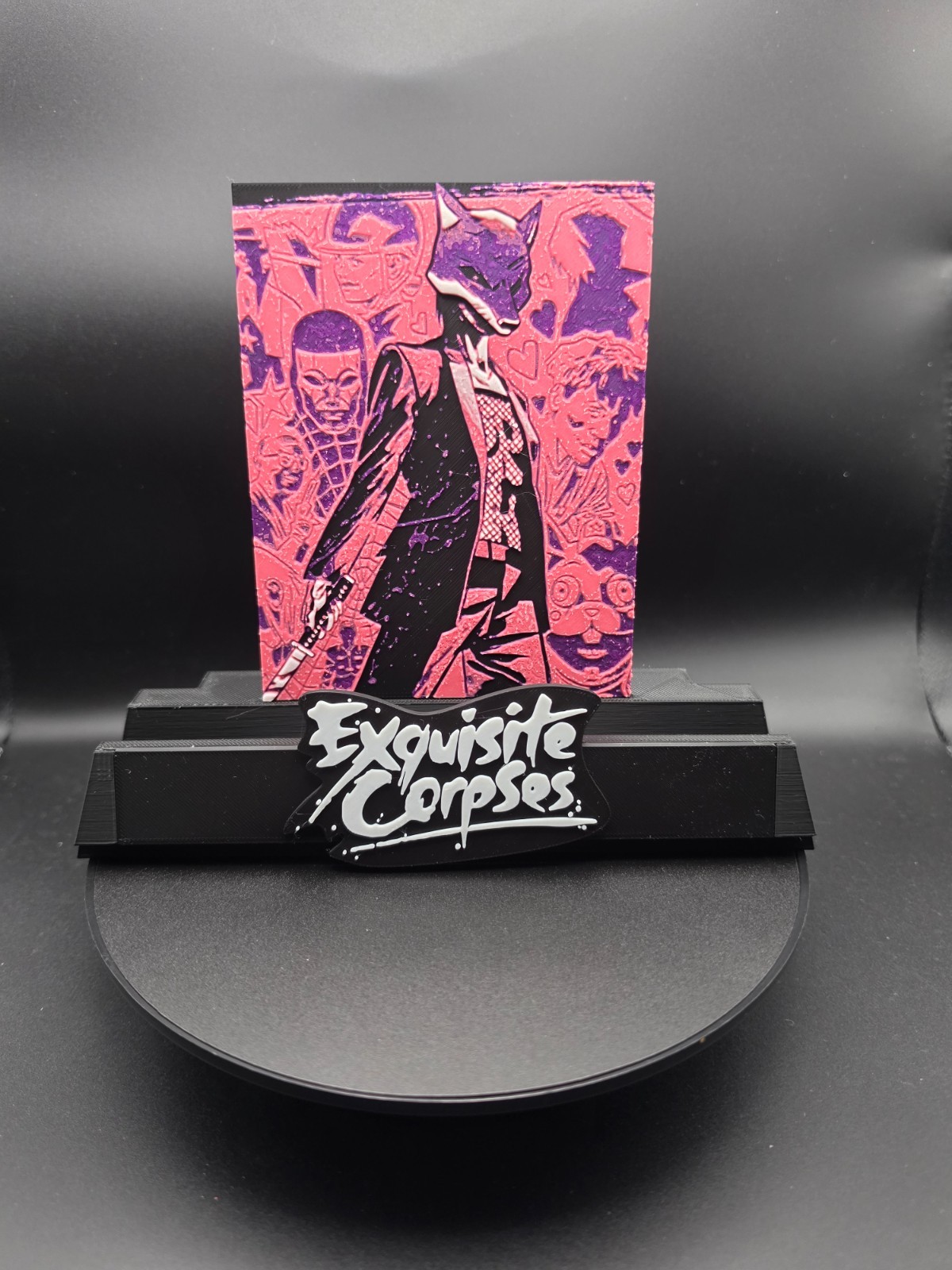 Exquisite Corpses -Comic Book Display Stand, Graded CGC, CBCS,Non-Graded Comics