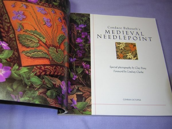 Candace Bahouth's Medieval Needlepoint Pattern Book