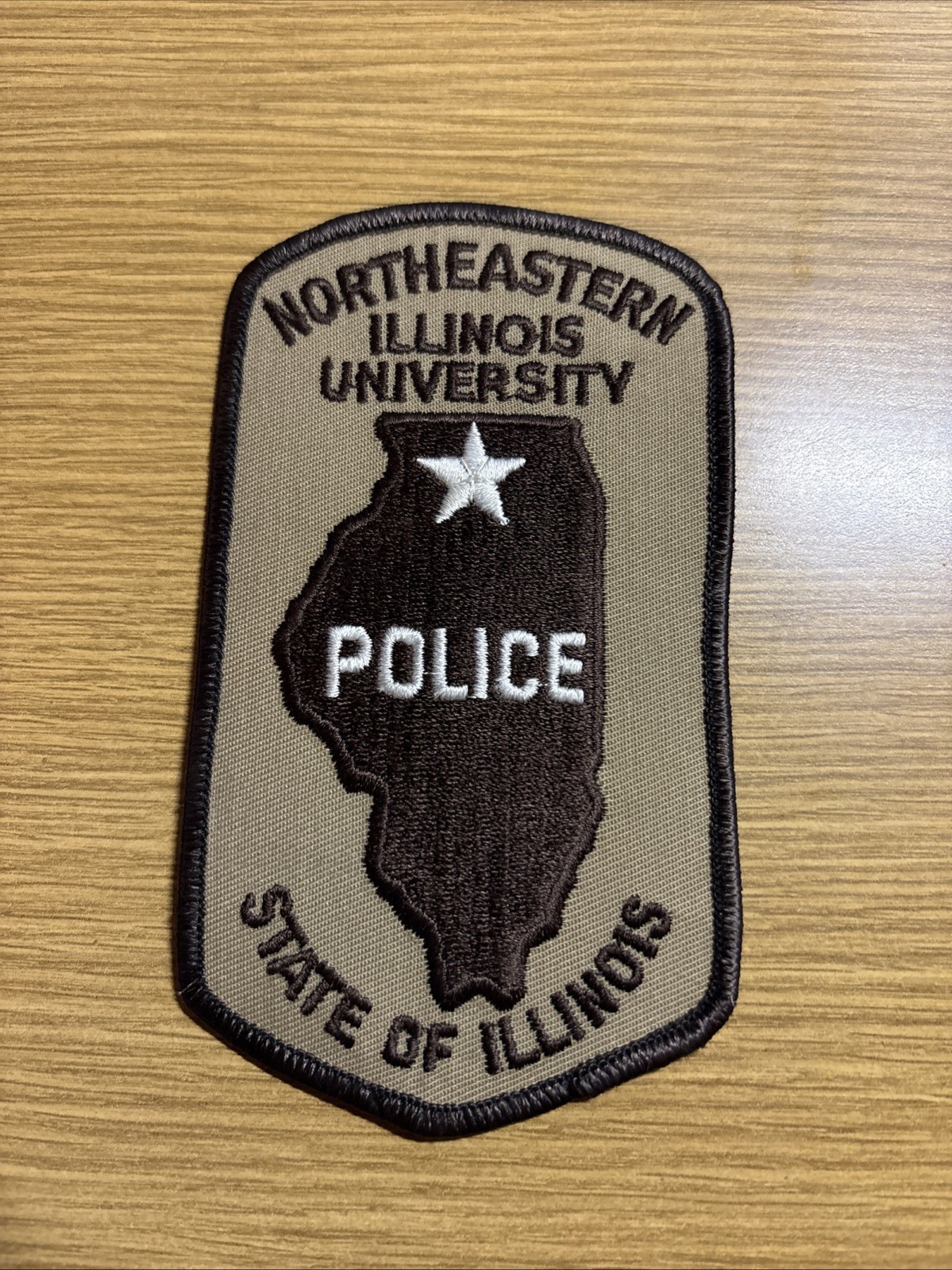 Northeastern Illinois University police patch-Historical Memorabilia