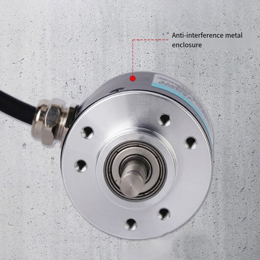 Dual Phase Rotary Encoder 600PR DC 5V 24V for CNC Robotics and Automation