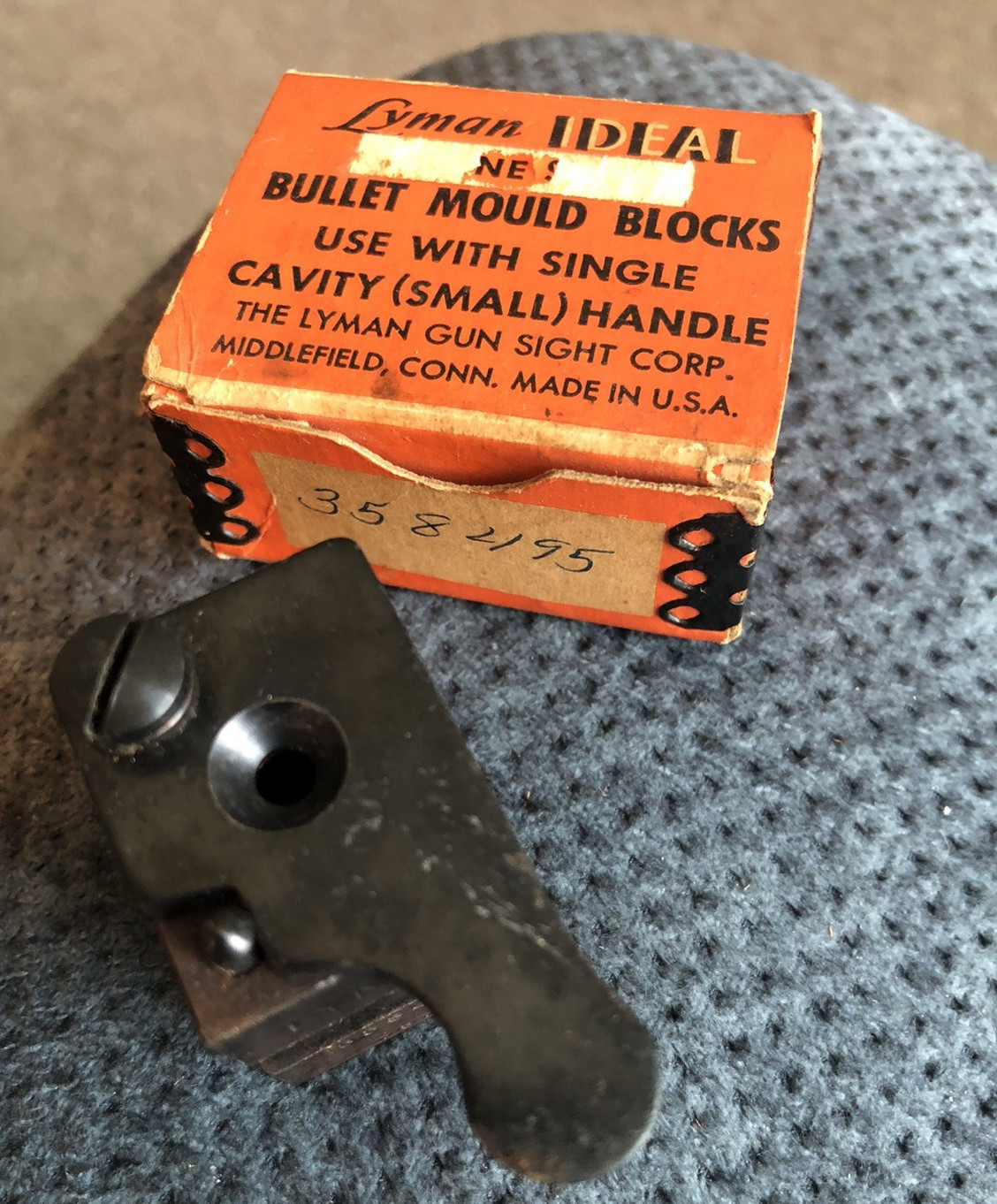 Lyman Ideal Bullet Single Mould Block 358495