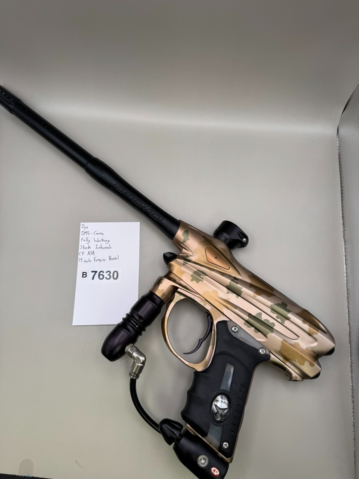 Dye DM5 - Camo - Paintball Marker Fully Working