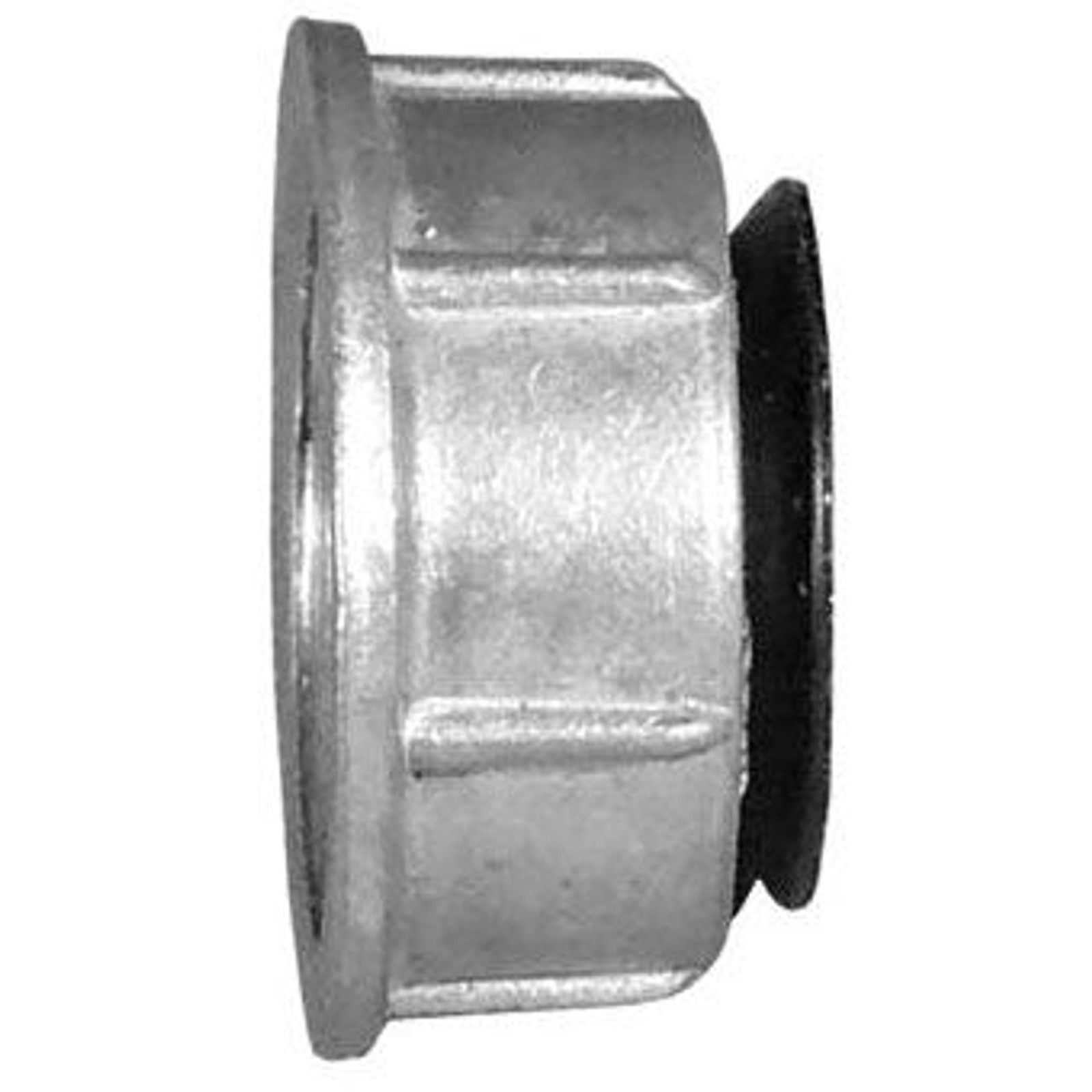 EGS PB-800-D, Rigid Conduit Bushing, 3", Gray, Polypropylene, Insulated, 1pc
