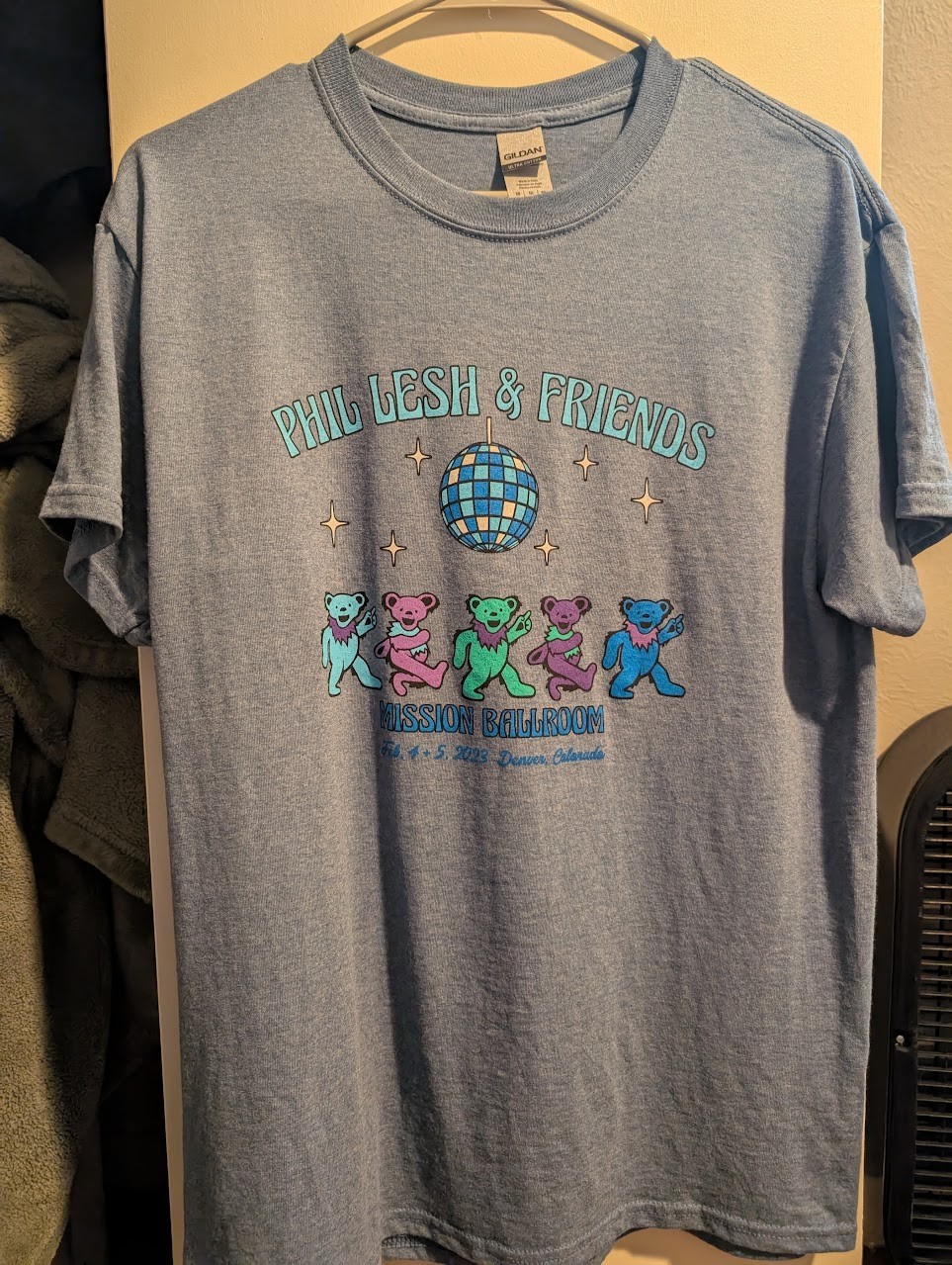 Phil Lesh and Friends February 4, 5, 2023 Denver Colorado Goose Original Shirt M