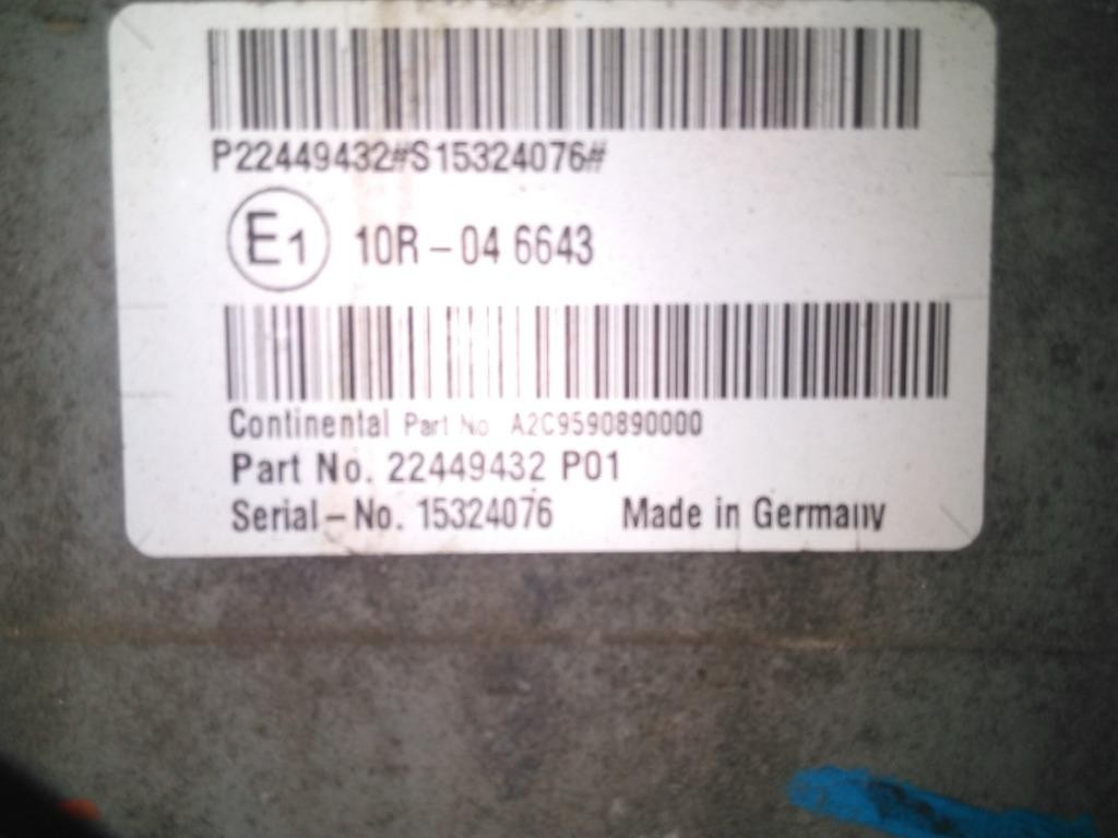 Replaces 22449432 P01 2016 VOLVO D13 AFTERTREATMENT CONTROL MODULE  (ACM) ,  WA