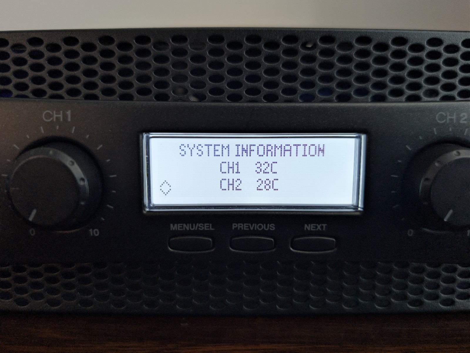 Crown XLS1502 2-Channel 525 Watt Amp Power Amplifier - Tested & Working!