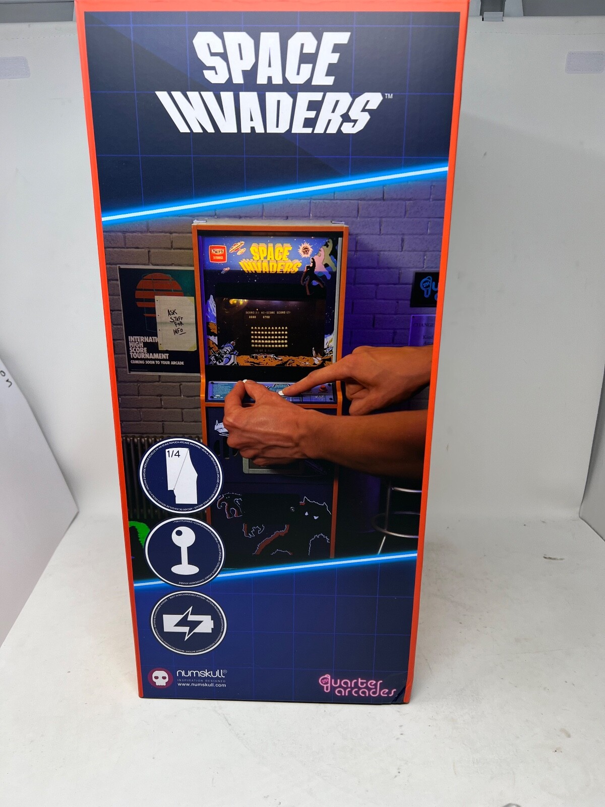 Space Invaders Quarter Arcade Numskull Exclusive SIGNED Collector's Ed. #46/78