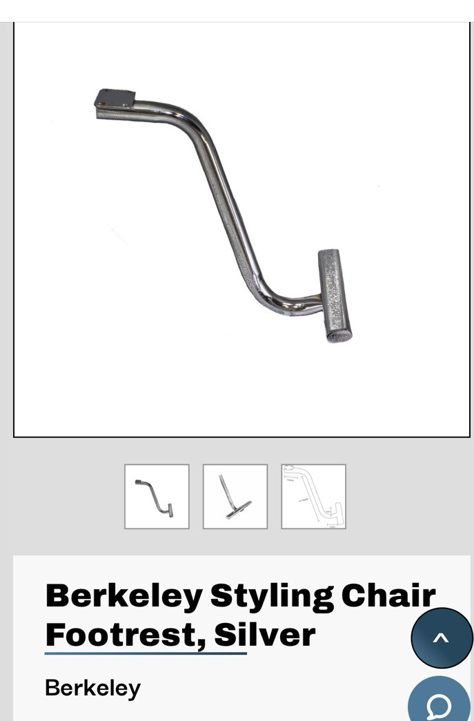 Chair Foot Rest Tripod For Hydraulic Barber Chair Hair Styling Salon Chair 2