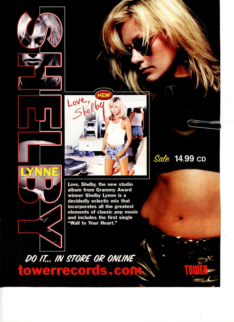 Shelby Lynne Magazine Photo Clipping 1 Page M7862