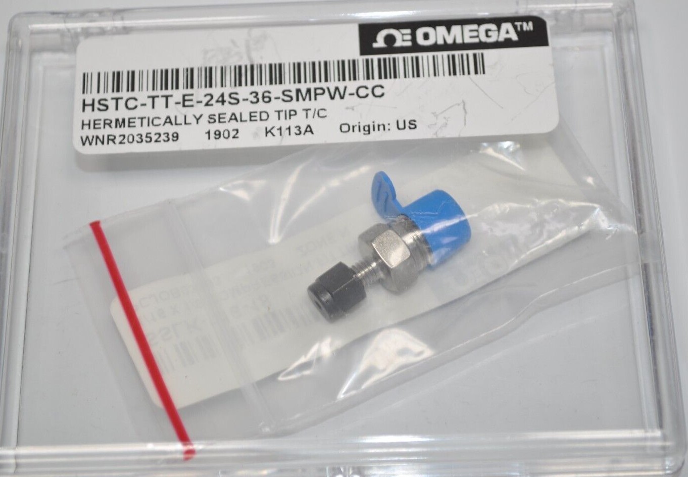 NEW OMEGA COMPRESSION FITTING SSLK-116-18 - 1/16 x 1/8