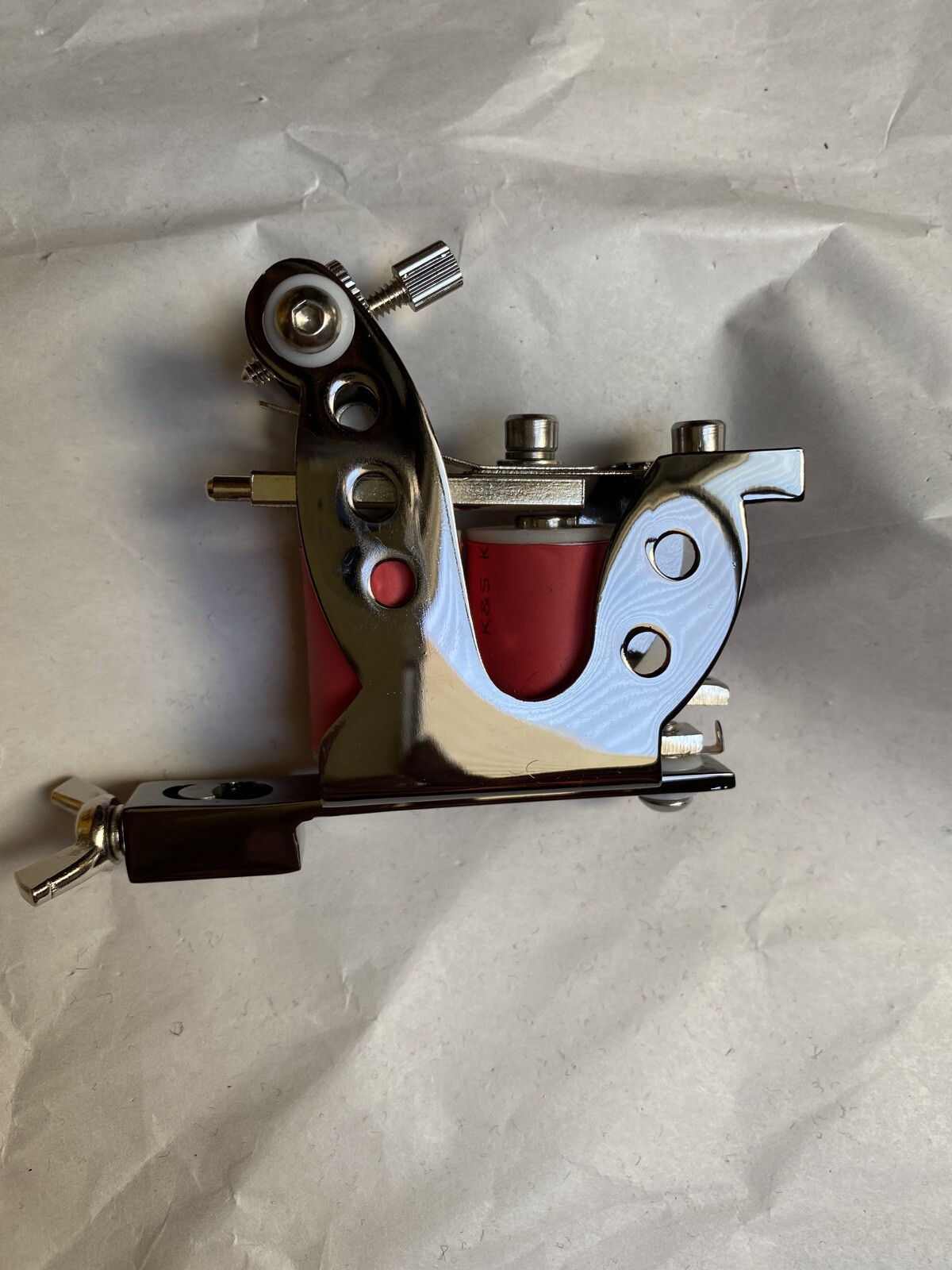 Double Frames Tattoo Machine Gun Liner Or Shader 10-wrap Coils A216