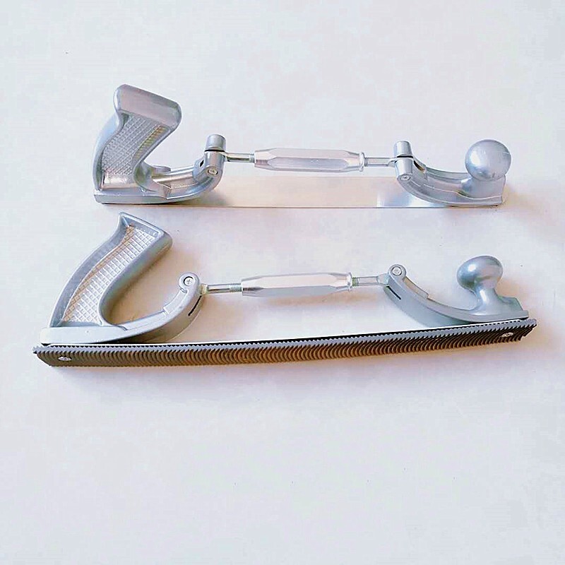 Adjustable 14" Car Bodywork Tooth File Holder with 10 Teeth Flat Body File