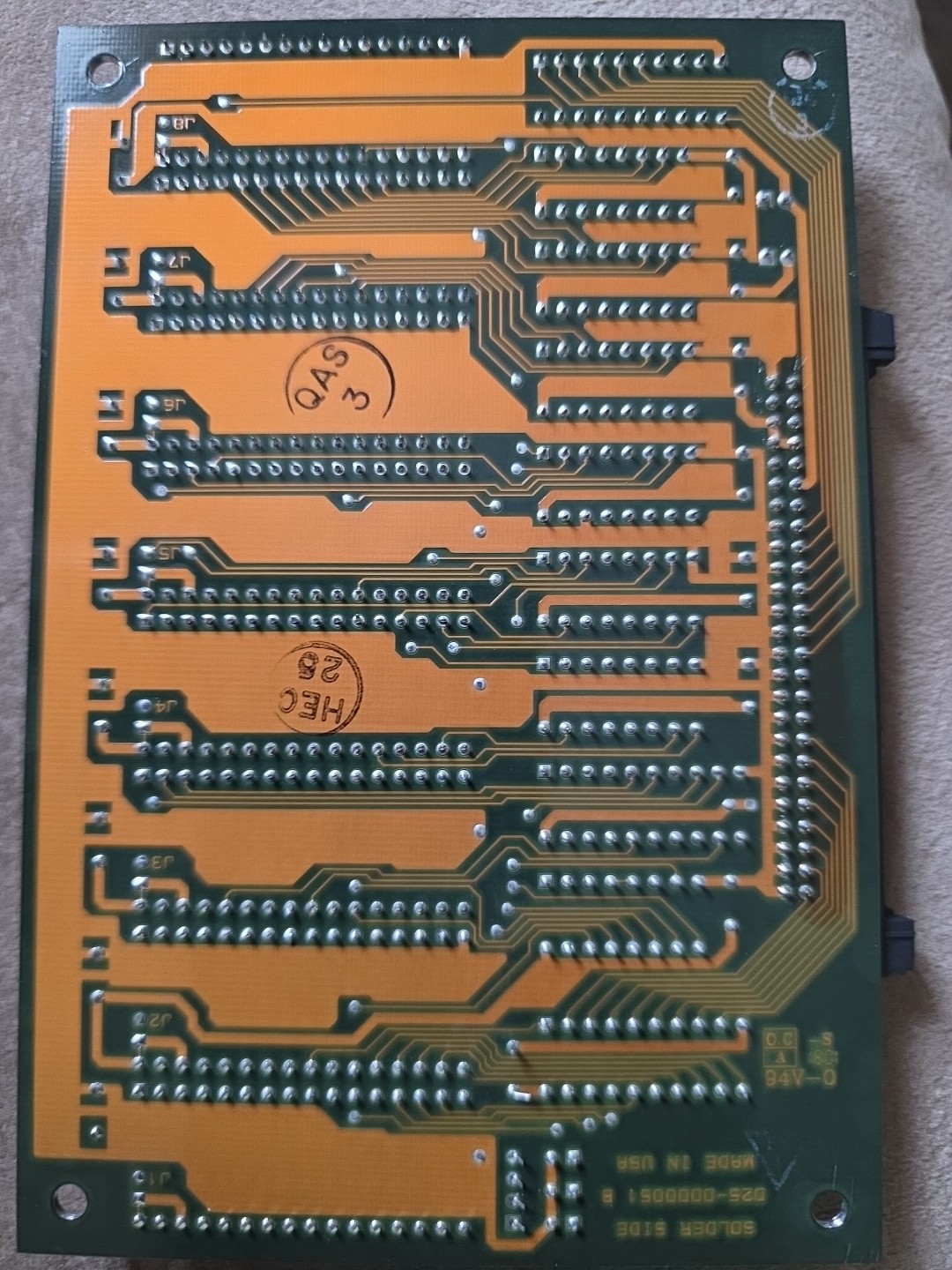 Hirsch Electronics Memory Expansion Board 32K Code 026-0000051 Rev B