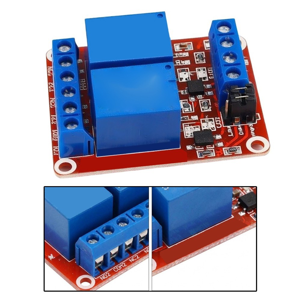 4-Channel 12V Switch Board with Optocoupler Isolation 4pcs for Microcontroller