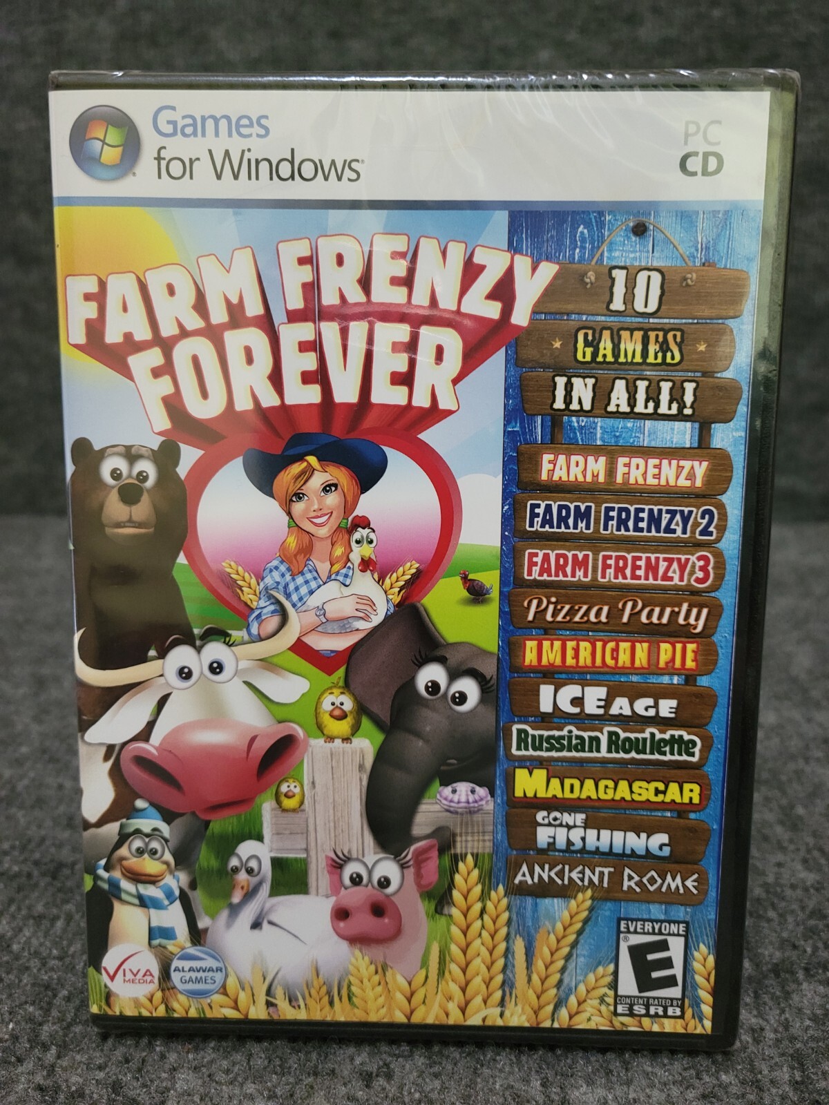 FARM FRENZY FOREVER PC CD Games for Windows