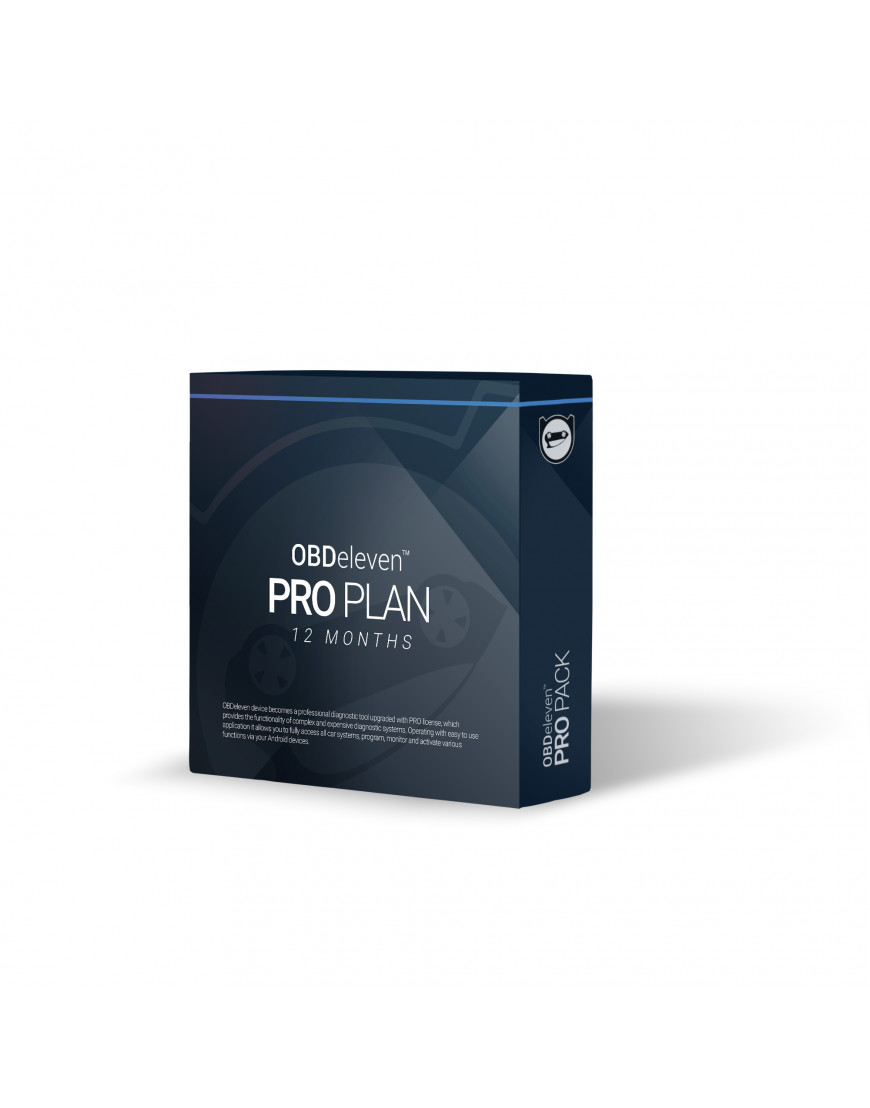 12 Months PRO Plan Subscription Activation Code for OBDeleven APP Email Delivery