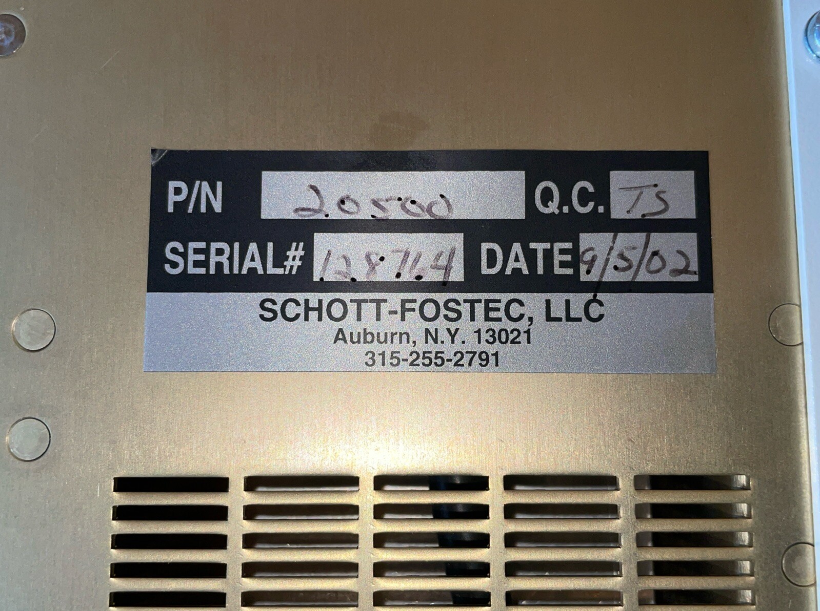 Schott-Fostec ACE I Light Source 20500