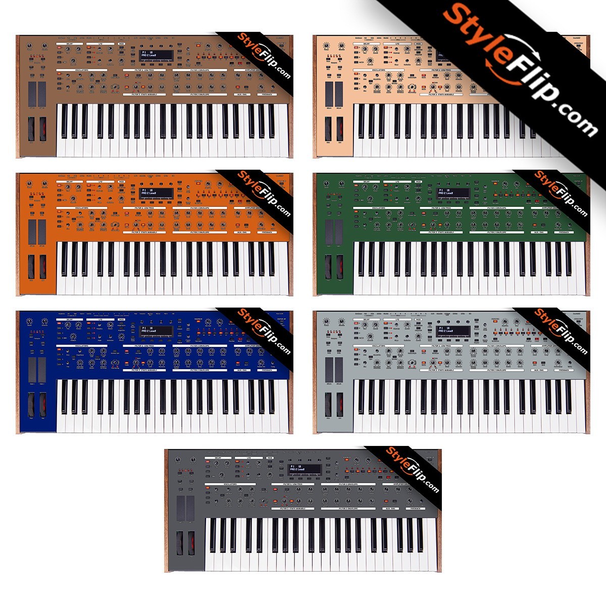 Dave Smith Pro 2 Skin | 7 Neutral Designs | Protective Decal | StyleFlip