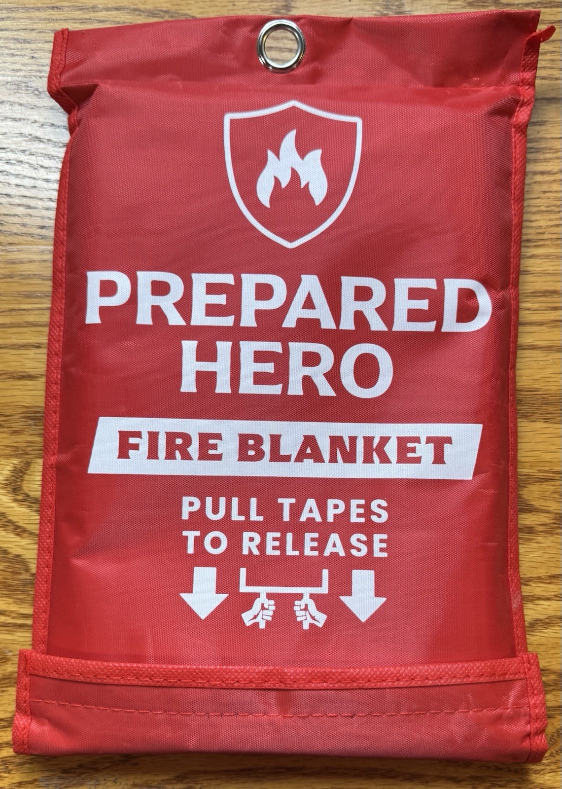 Prepared Hero Emergency Fire Blanket - Fire Suppression for Kitchen, 39x39 - B30