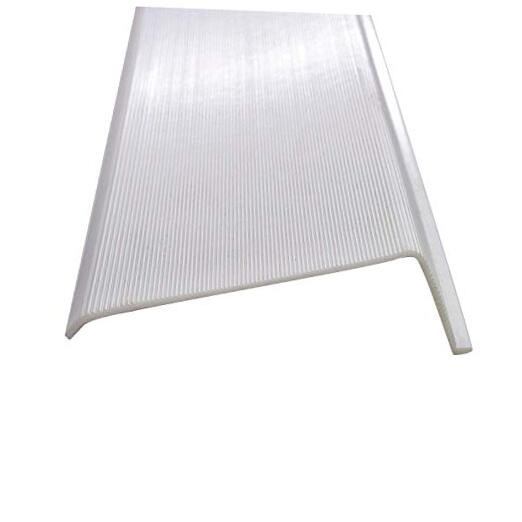 Beam Lighting 42-3/8” L-Shape Under Cabinet Light Cover Replacement | White