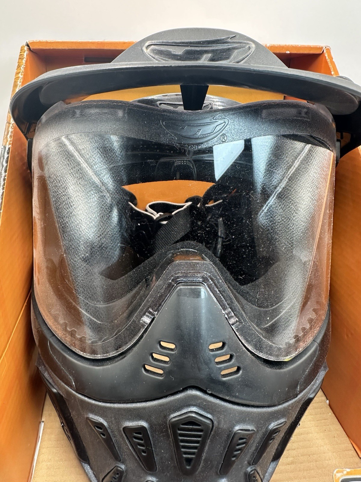 JT Quick Lock Paint Ball Mask Black, One Size