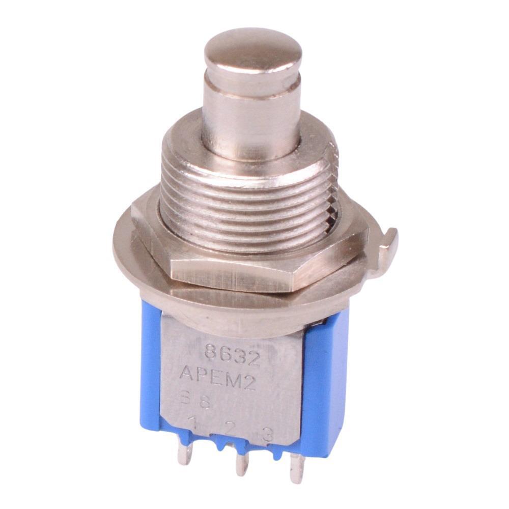 8632A-6X718 APEM On-(On) Momentary Mini Push Button Switch SPDT 4A 30VDC APEM