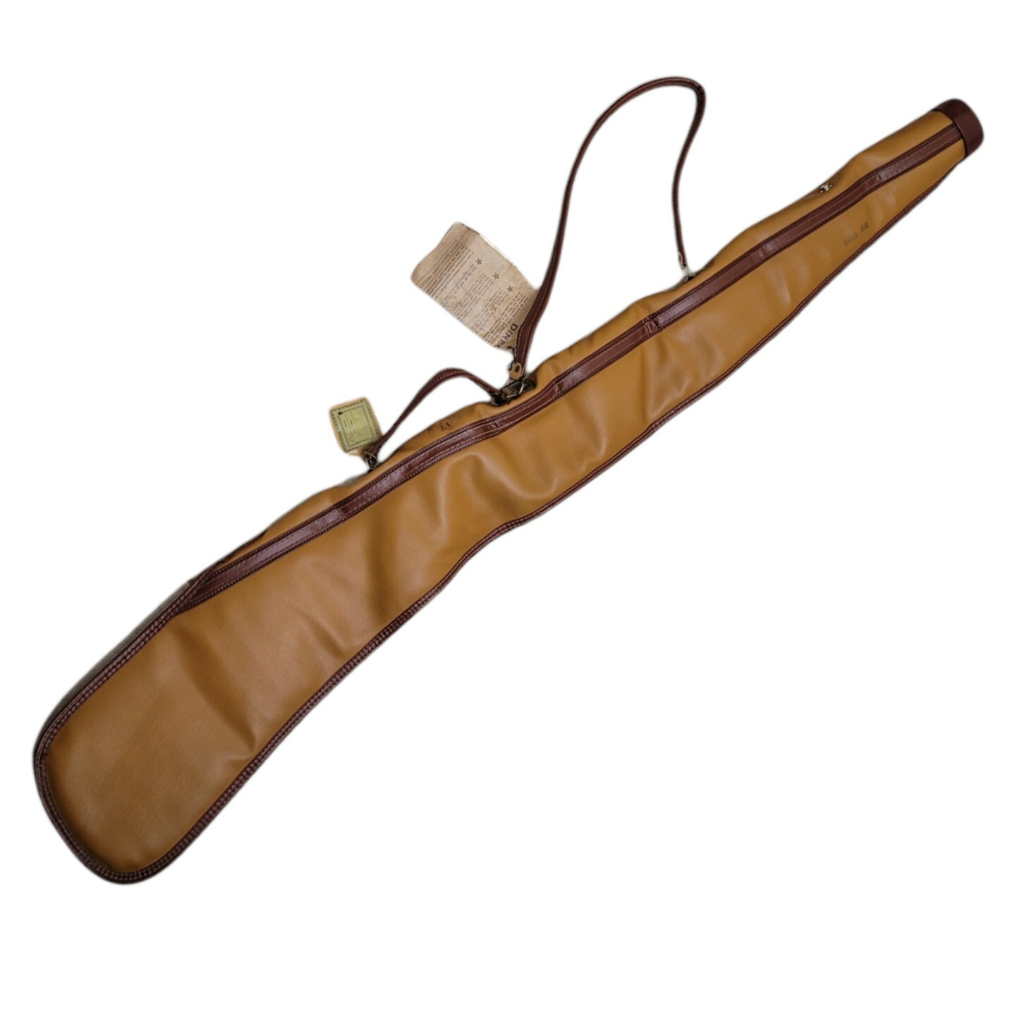 Buddy Schoellkopf No. 540 Ranger Vintage Tan Brown Vinyl 48' Soft Rifle Gun Case
